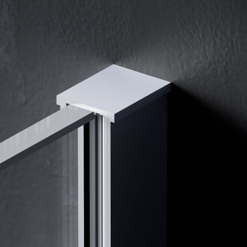 Душевая перегородка Am.Pm Func W84WI-110-F1-MTE 110х200 стекло прозрачное профиль хром - фото 4