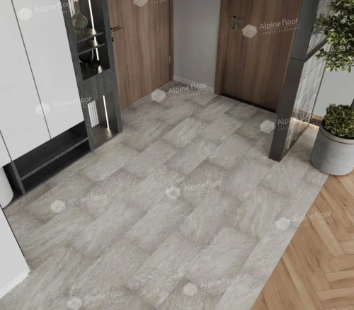 SPC ламинат Alpine Floor Stone Mineral Core ECO 4-13 MC Шеффилд толщина 0.4 см 43 класс 609,6х304,8 - фото 2