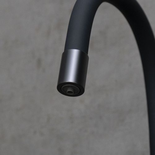 Смеситель для кухни LeMark Expert LM5083BL-Black на мойку черный - фото 5