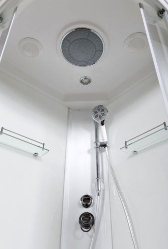 Душевая кабина AvaCan L610EL 100х100 четверть круга с крышей ориентация универсальная - фото 3