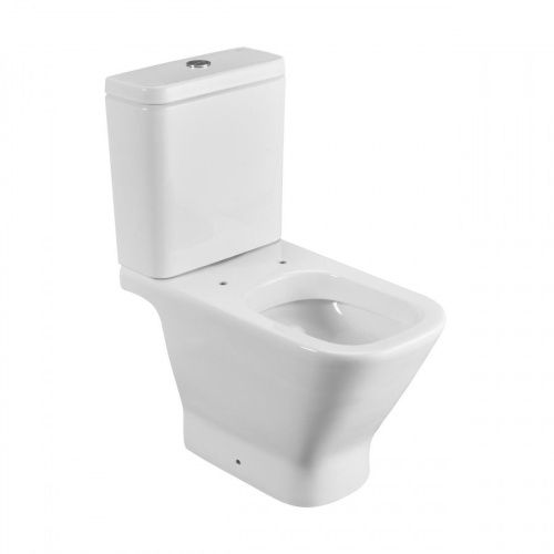 Чаша унитаза напольная Roca The gap 7342477000 цвет белый без бачка без сиденья смыв торнадо - фото 4