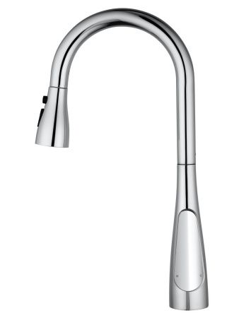 Смеситель для кухни Wonzon & Woghand WW-121E201B-CR на мойку хром