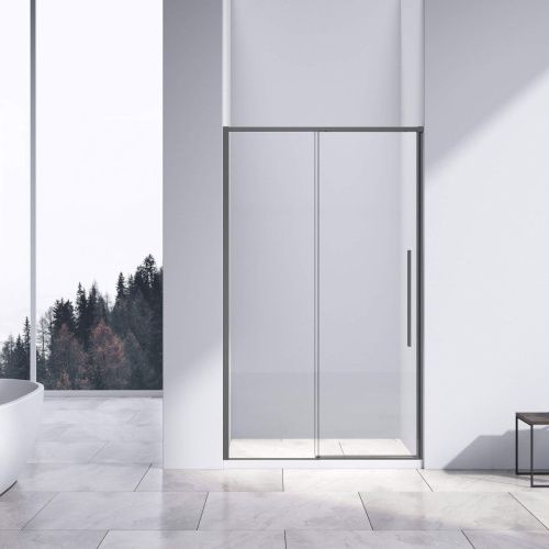 Душевая дверь Vincea Slim-N VDS-4SN140CLGM 140х195 стекло прозрачное профиль вороненая сталь