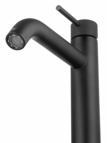 Смеситель для раковины Wonzon & Woghand WW-H1062-MB на столешницу черный - фото 3