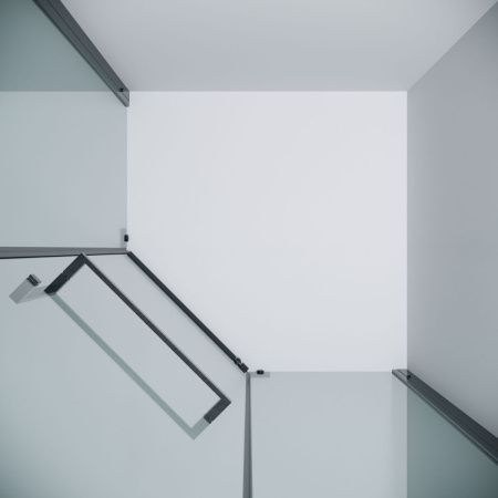 Душевой уголок Grossman Pragma 302.K33.03.9090.42.00 90х90 стекло прозрачное профиль графит без поддона