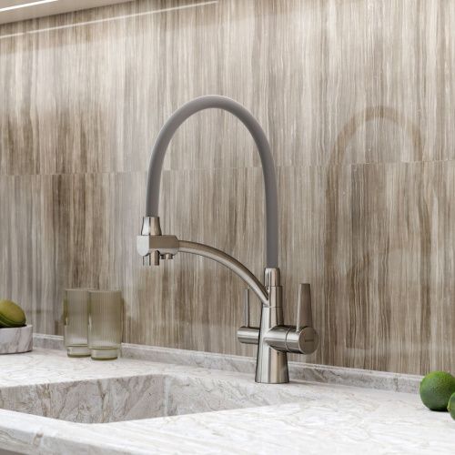 Смеситель для кухни Sancos Eri SC4001BN на мойку никель - фото 4