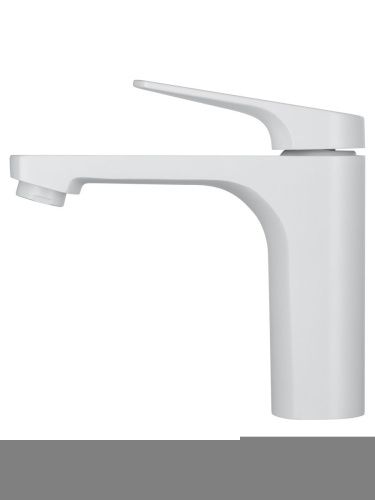 Смеситель Wonzon & Woghand WW-A40492-MW на раковину белый - фото 2