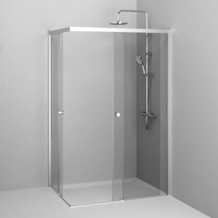 Душевой уголок Am.Pm X-joy W94G-403-120290-MТ1К 120х90 стекло прозрачное профиль хром без поддона