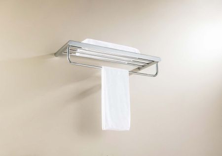 Полка в ванную комнату Aquatek ЛИРА AQ4415CR