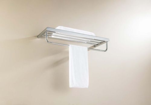 Полка в ванную комнату Aquatek ЛИРА AQ4415CR - фото 4