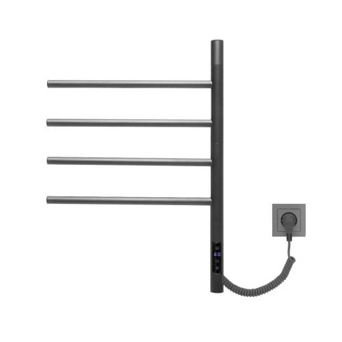 Полотенцесушитель Vincea VTD-1S1CGE 43х60 электрический графит - фото 2