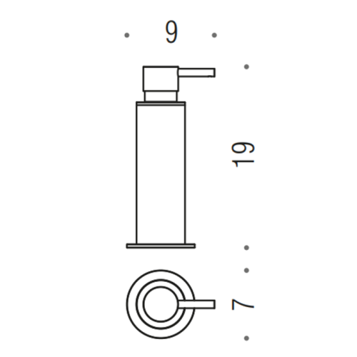 Дозатор Colombo Plus W4980.NM - фото 2