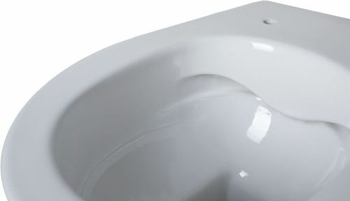 Унитаз приставной Allen Brau Fantasy 4.11007.20 белый с сиденьем микролифт безободковый каскадный смыв - фото 4