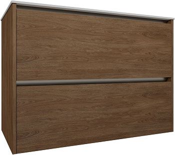 Тумба под раковину Allen Brau Activity 1.34013.NO 90х50 подвесная цвет коричневый