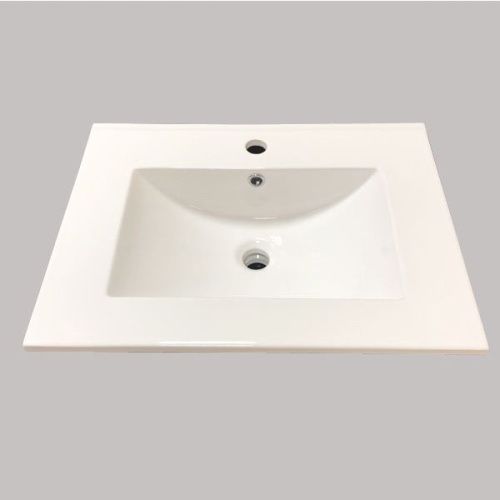 Тумба с раковиной Comforty Тулуза 00-00016586CF 60х50 напольная цвет белый/бежевый - фото 3