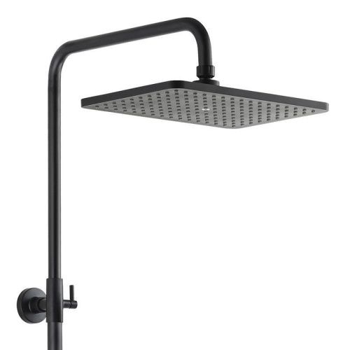 Душевая стойка Bond Cube B03-9488 настенная цвет черный с термостатом - фото 5