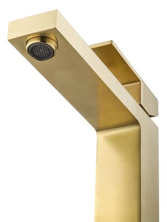 Смеситель для раковины Wonzon & Woghand Cube WW-88239016-BG на столешницу золото
