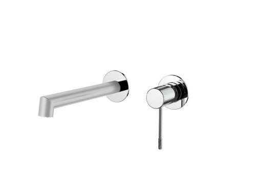 Смеситель для раковины AltroBagno Intento AltroBagnoIntento010504MW встраиваемый в стену белый - фото 2