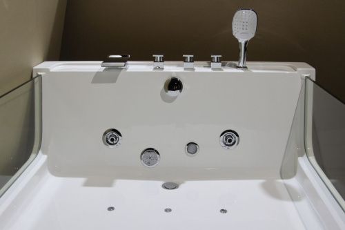 Ванна акриловая Frank 2016439109 170х120 пристенная прямоугольная с каркасом - фото 2