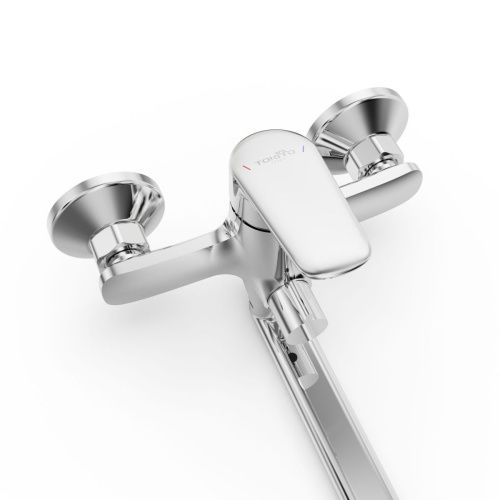 Смеситель для ванны Tokito HAPPO TOK-HAP-1015 настенный хром - фото 2