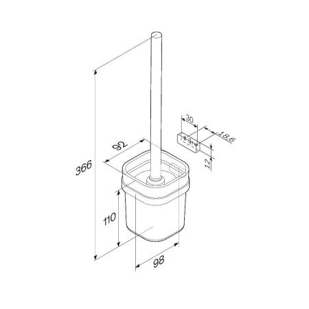 Ершик Am.Pm Func A8F33300