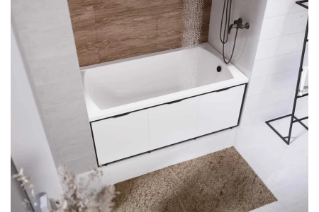 Экран для ванны 1MarKa Grunge loft GL180IceWhite