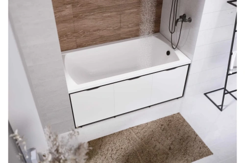 Экран для ванны 1MarKa Grunge loft GL180IceWhite - фото 2