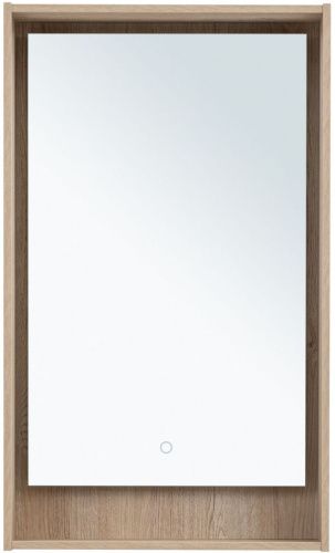 Зеркало с подсветкой Aquanet Милан 00336402 50х80 подвесное - фото 2