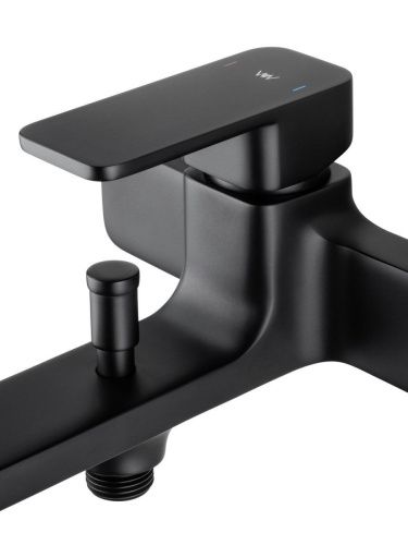 Смеситель для ванны Wonzon & Woghand Arnie WW-693101-MB настенный черный - фото 4