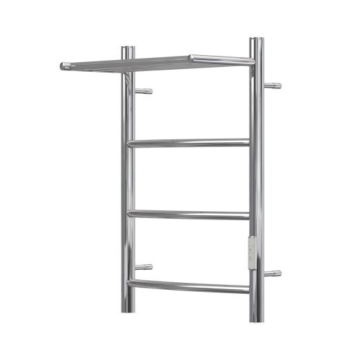 Полотенцесушитель электрический Point Афина PN04846P 45х60 хром - фото 4