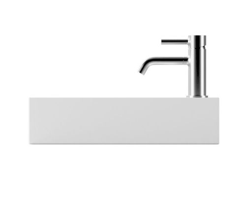 Раковина керамическая Alice Spy 34110101 50х20 подвесная цвет белый - фото 2