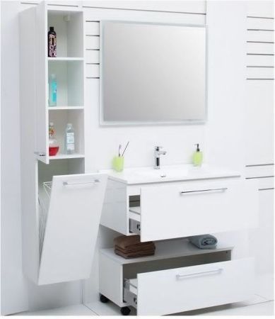 Зеркало с подсветкой De Aqua Сити CIT 404 090 90х80 подвесное