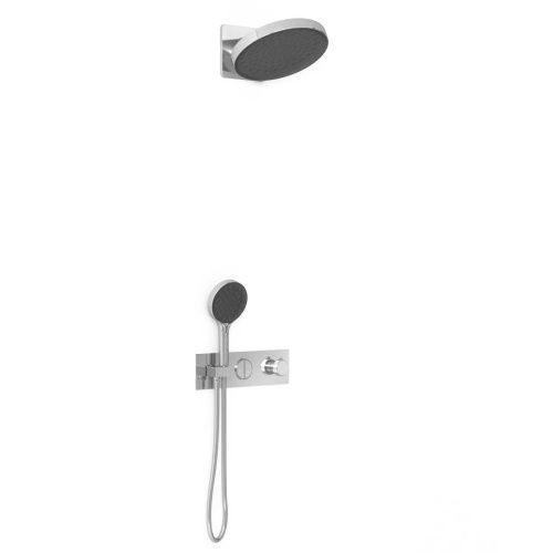Душевая система Vincea VSFW-422TI3CH встраиваемая в стену цвет хром с термостатом - фото 2