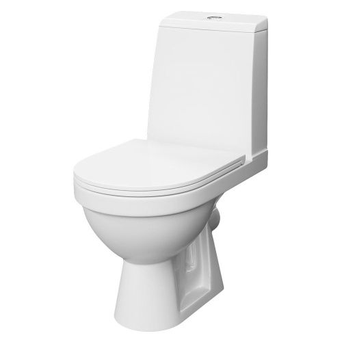 Унитаз напольный с бачком Damixa OriginEvo 2 788607SC белый с сиденьем микролифт смыв торнадо - фото 2