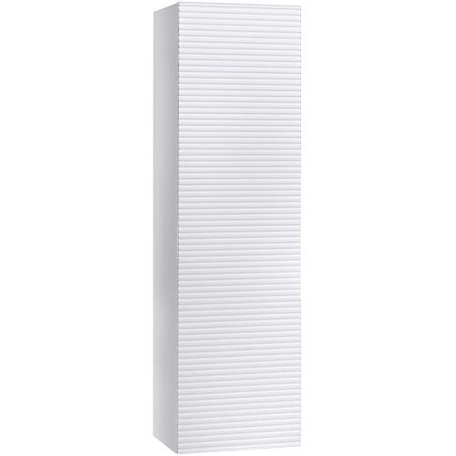 Шкаф-пенал Jorno KARAT Kar.04.130/P/W 30х130 подвесной цвет белый