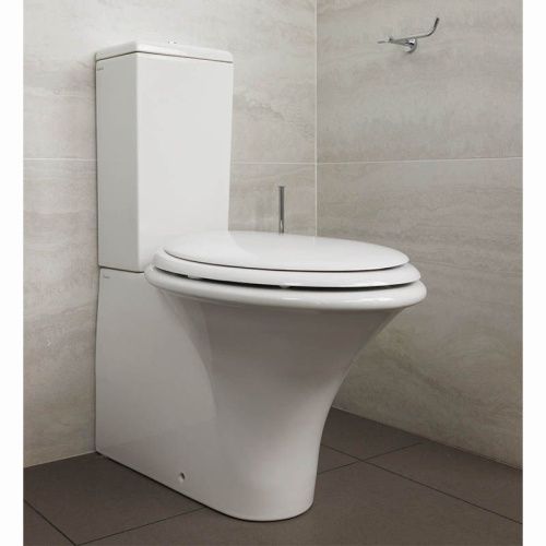 Чаша унитаза напольная Hatria SCULTURE YXZ401 цвет белый без сиденья душевой смыв - фото 2