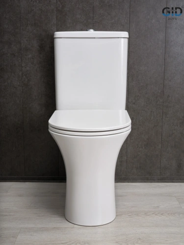 Унитаз напольный с бачком Gid Concavo Tn2126 (62246Y) белый с сиденьем микролифт безободковый - фото 3