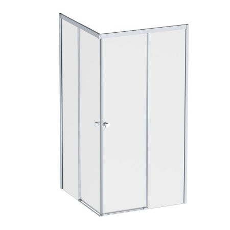 Душевой уголок Am.Pm X-joy W94G-403-100100-MТ1К 100х100 стекло прозрачное профиль хром без поддона