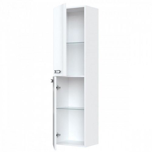 Шкаф-пенал Iddis Brick BRI40W0i97 40х150 подвесной цвет белый - фото 2