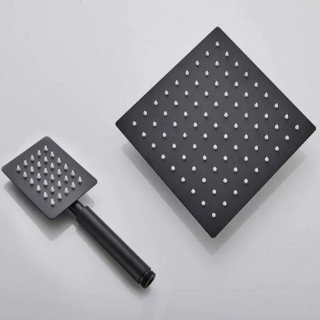 Душевая стойка D-Lin D10A03 настенная цвет черный