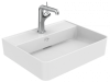 Раковина из сантехнического фарфора Creavit Ruby RB051-00MB42E-0000 50х40 накладная цвет белый
