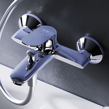 Смеситель для ванны и душа Am.Pm Sunny F85C10000 настенный хром