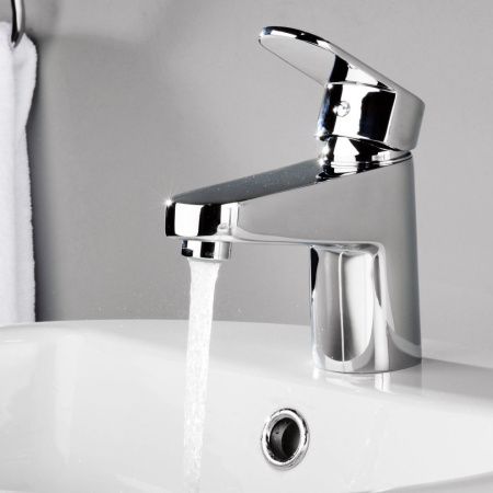 Смеситель Wasserkraft Donau 5300 5303 на раковину хром