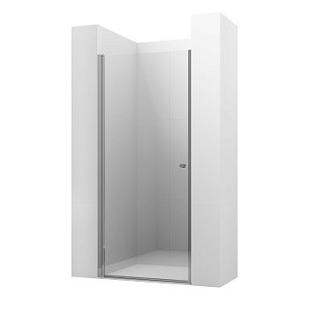 Душевая дверь Ambassador Elysium 111011111CX 100х200 стекло прозрачное профиль хром