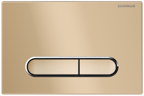 Клавиша смыва механическая CHARUS Magnus FP.340.51.01 цвет бежевый