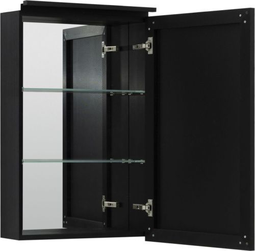 Зеркало-шкаф De Aqua Алюминиум 261756 50х80 подвесной - фото 5