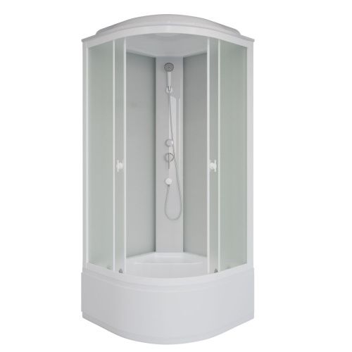 Душевая кабина Niagara Promo P100/40/MT 100х100 четверть круга с крышей ориентация универсальная - фото 2