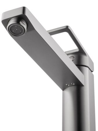 Смеситель для раковины Wonzon & Woghand Frame WW-88239010-BGM на столешницу серый