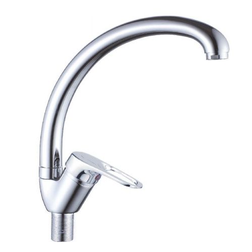 Смеситель для кухни Cron CN4137-2 на мойку хром - фото 2