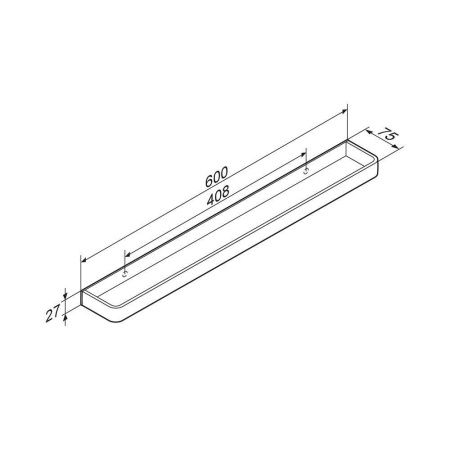 Полотенцедержатель Damixa Jupiter DA77346400